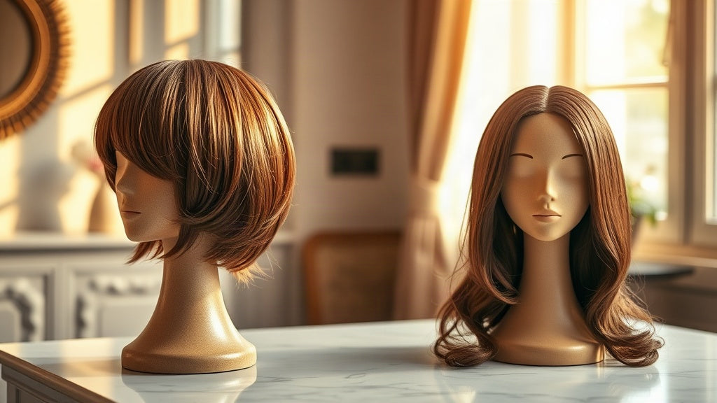Perruque naturelle vs synthétique : le comparatif honnête pour faire le bon choix