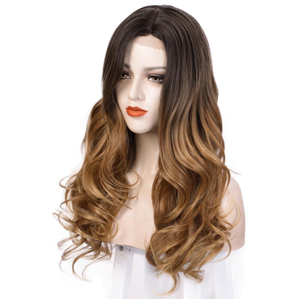 Perruque Cheveux Long Brun | Perruque-Club