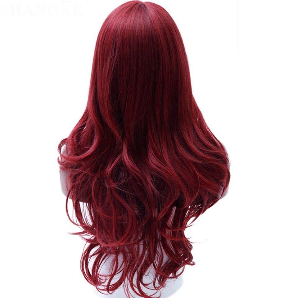 Perruque Femme Bordeaux
