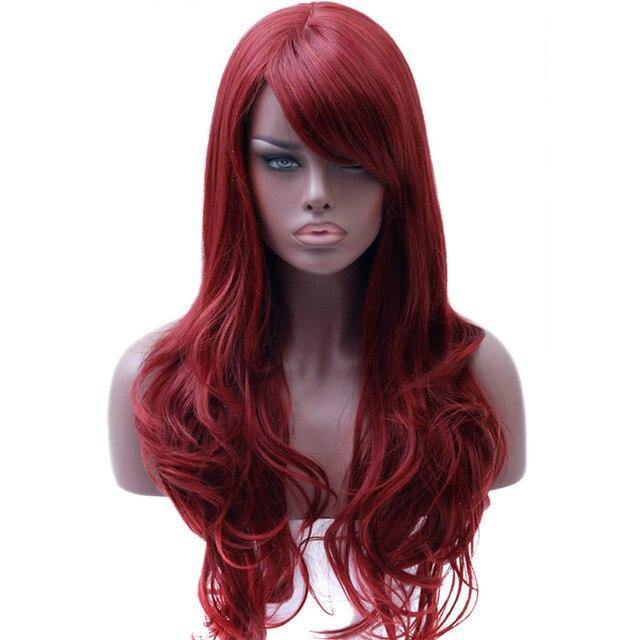 Perruque Femme Bordeaux