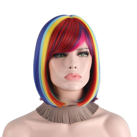 Perruque Multicolore pas Cher