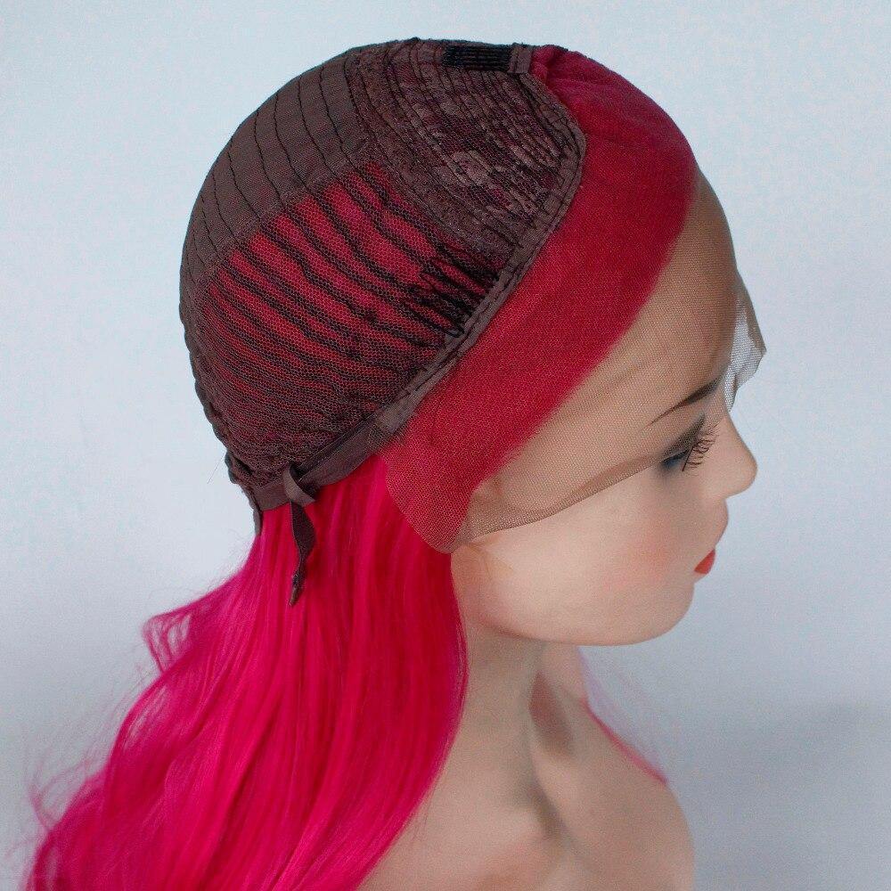 Perruque Rose Fluo Femme