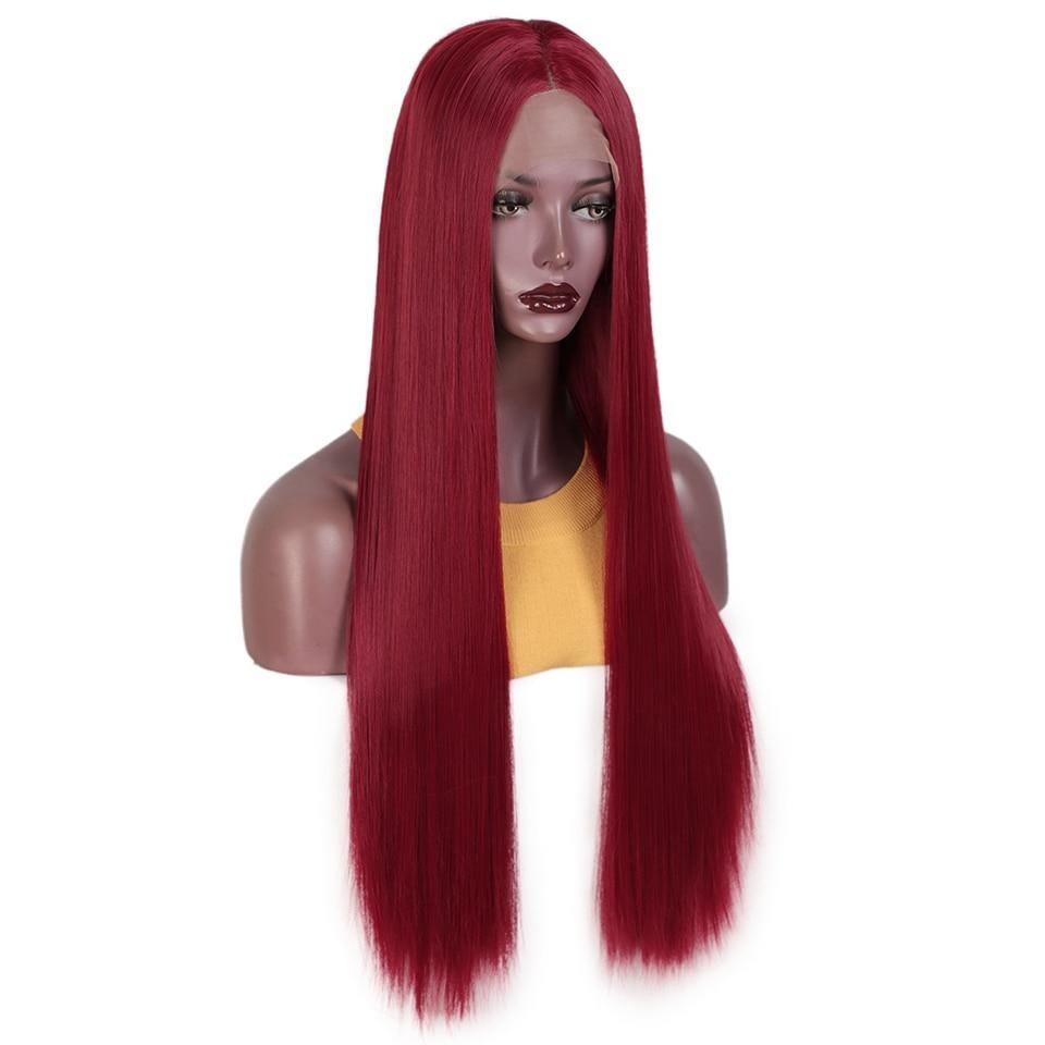 Perruque Cheveux Rouge