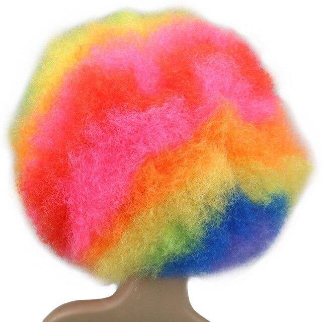 Perruque Afro Multicolore