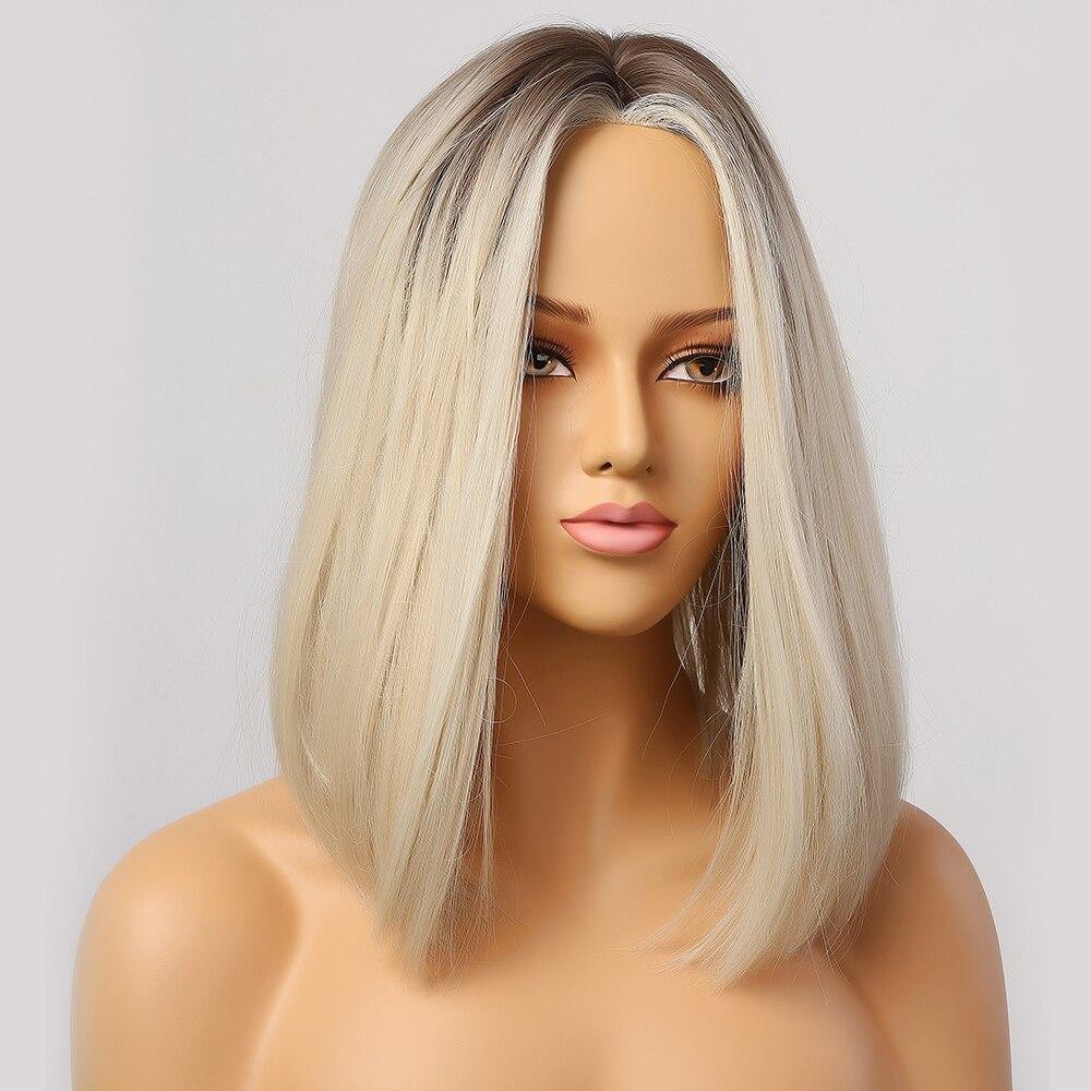 Perruque Blonde mi Longue | Perruque-Club