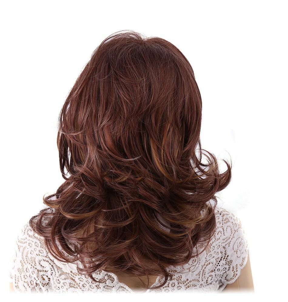 Perruque Femme Brune mi Long | Perruque-Club