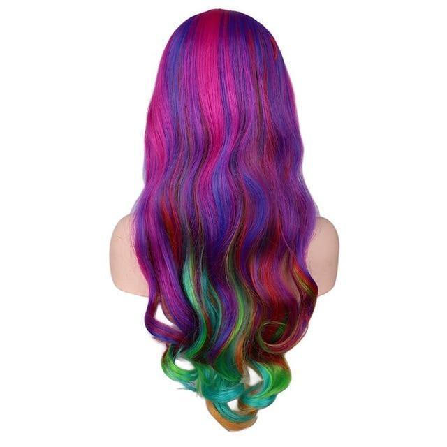 Perruque Multicolore