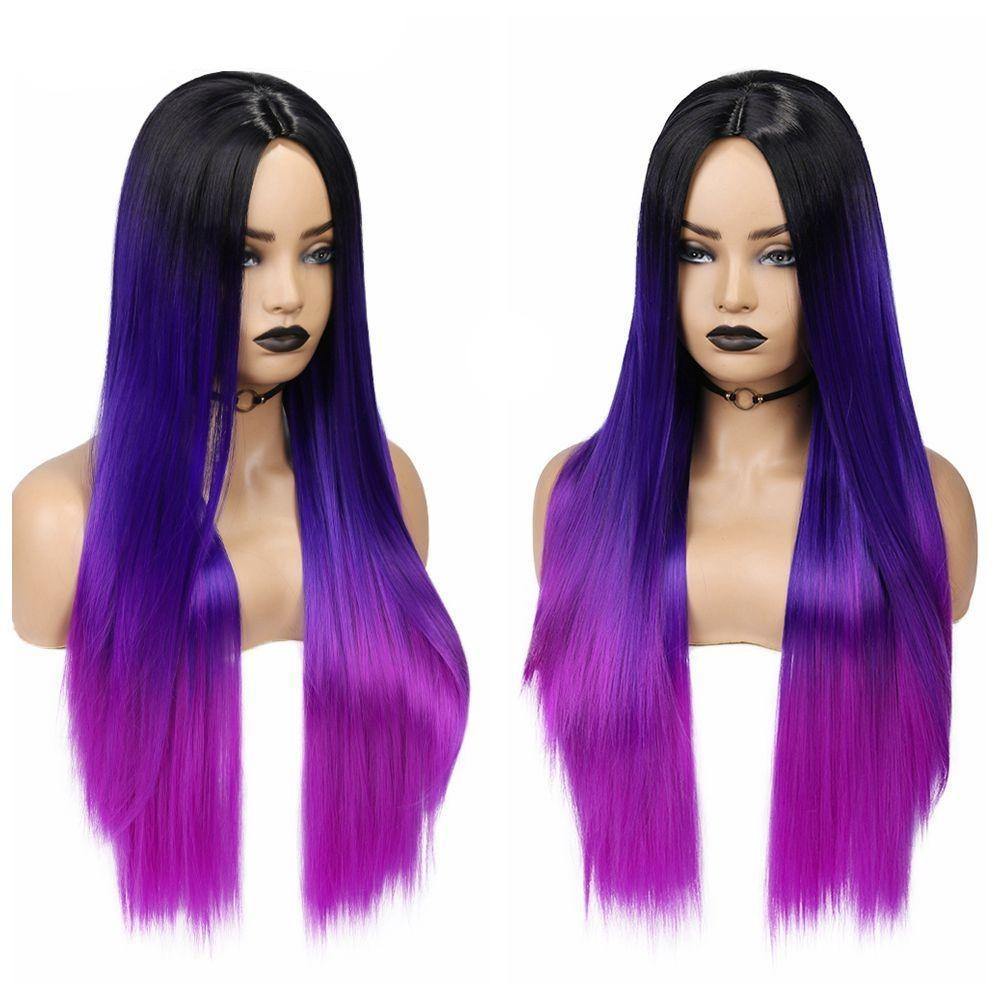 Perruque Violette Femme