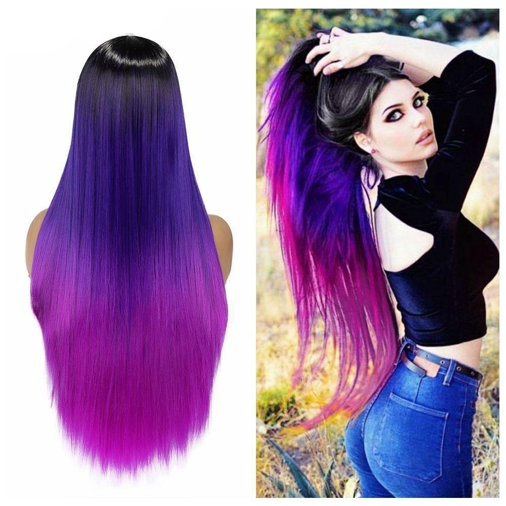 Perruque Violette Femme