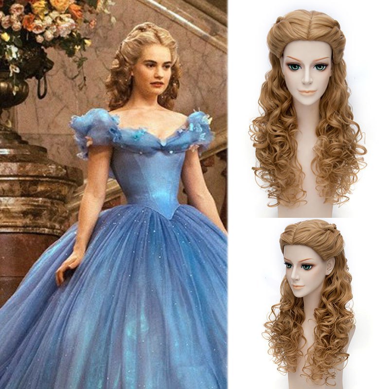 Perruque de cendrillon pour enfant Perruque de cendrillon pour enfant