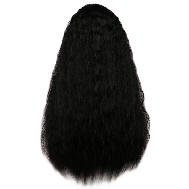 Perruque Cheveux Noir Long | Perruque-Club
