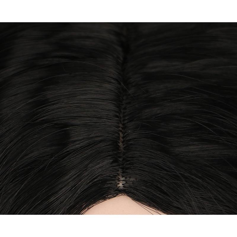 Perruque Cheveux Noir Long | Perruque-Club